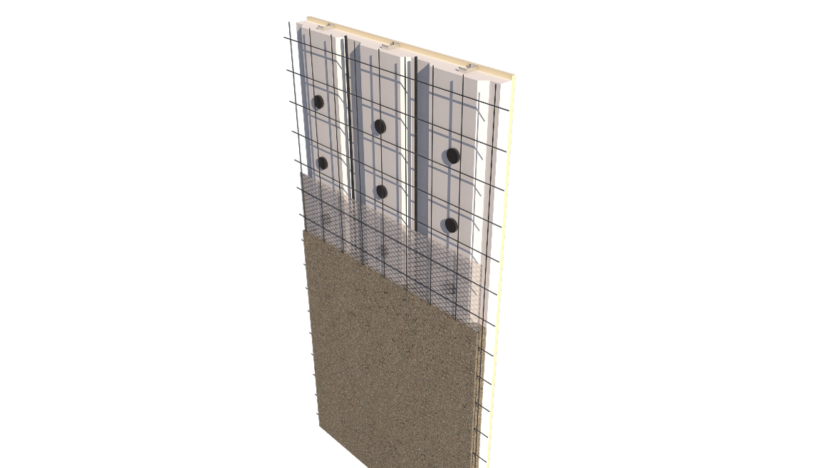 Panel Muro Nervado